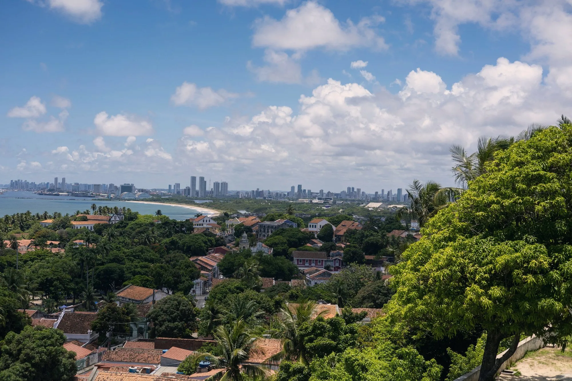Vista do Recife a partir de Olinda